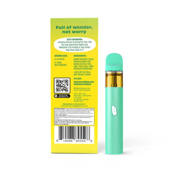 Vape Lemon Lift Off Back