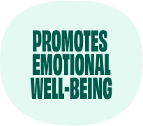 Promotes Emotional Well-Being