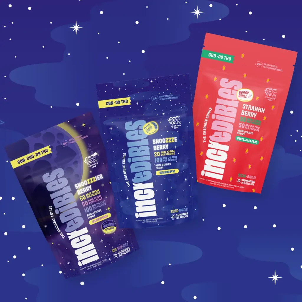 Gummy Bedtime Variety Pack – 100mg THC